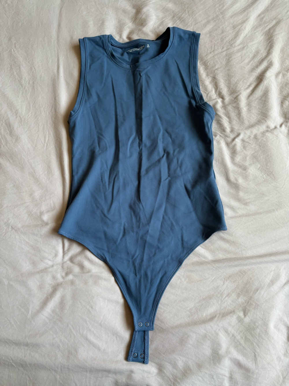 Abercrombie & Fitch Soft A&F Collection Blue Bodysuit